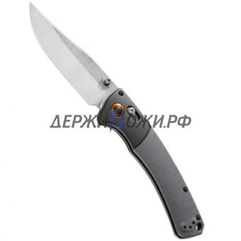 Нож Hunt Crooked River Gray G10 Benchmade складной BM15080-1